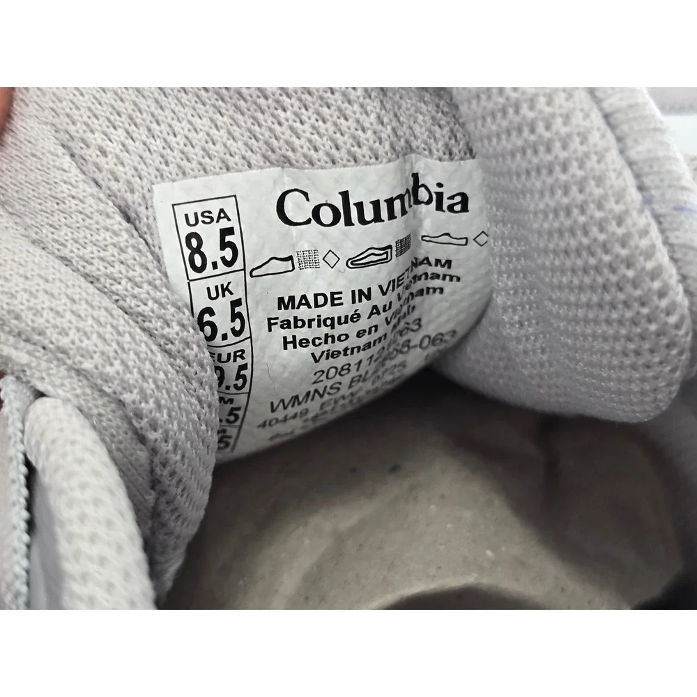 Columbia Konos TRS Trail Running Shoes Womens 8.5 Grey Omni-Max - New
